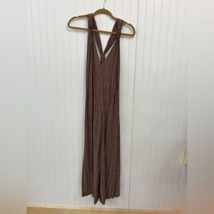 TT mar Chic Brown polka dot Sleeveless wide leg jumpsuit